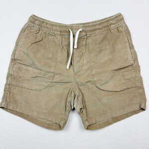 Wallace Barnes‎ Corduroy Camp Shorts Size S Mens Beige * READ